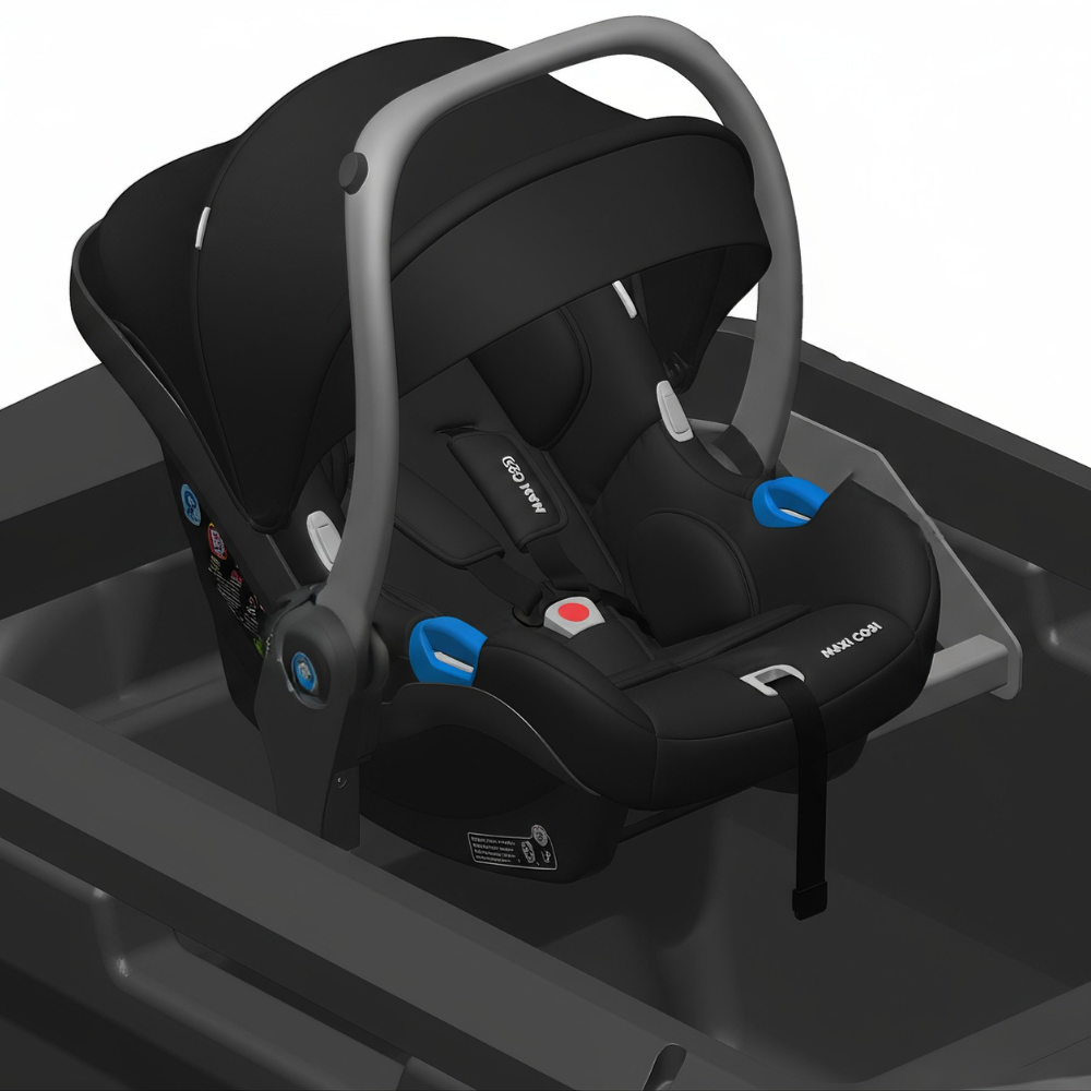 Maxi-cosi dans le vélo cargo : transporter bébé en toute sécurité