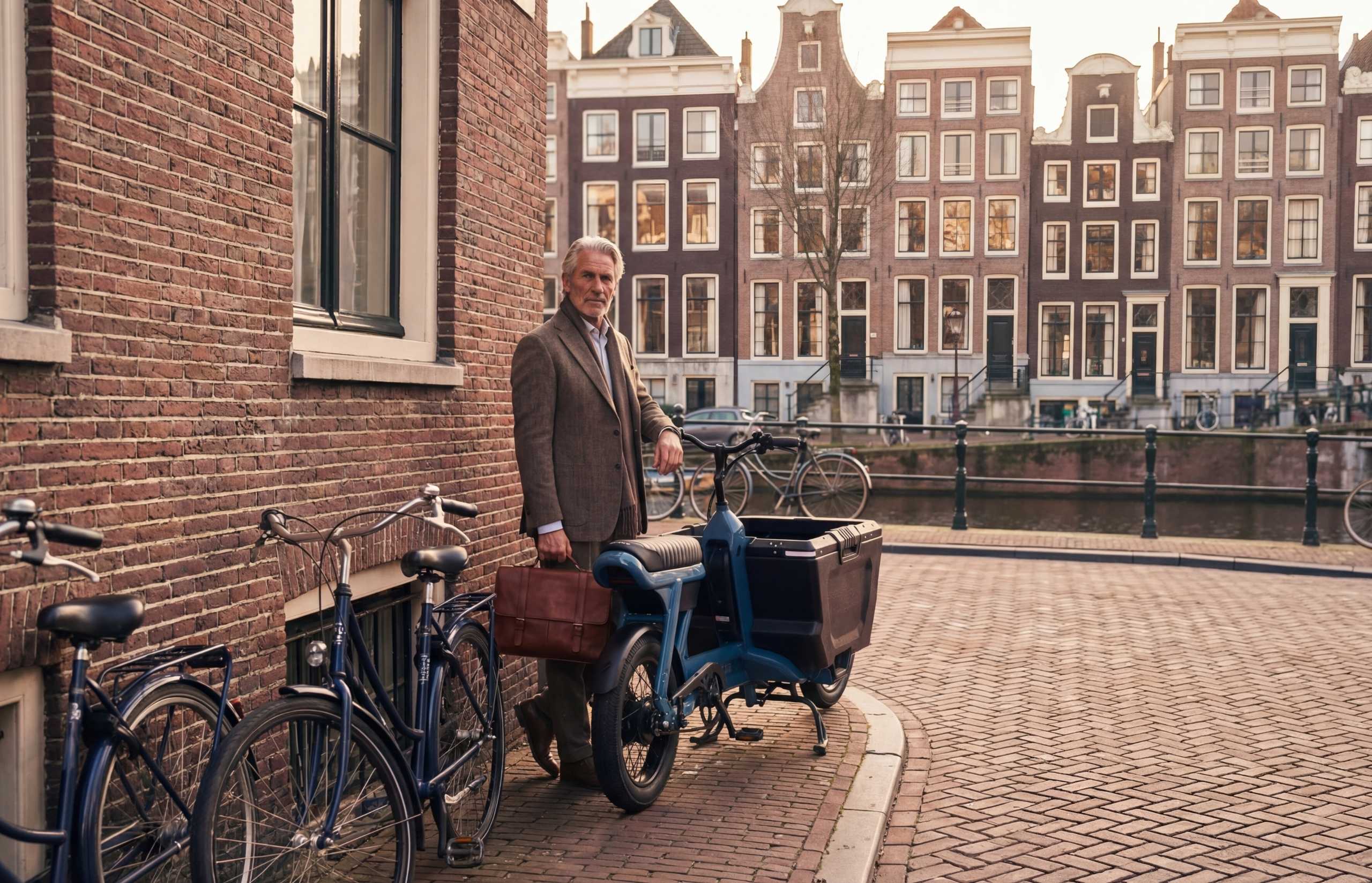 Un vélo cargo conçu pour les entreprises et les professionnels